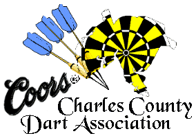 Coors Charles County Dart Association Logo